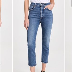 Agolde Riley Crop jeans size 26